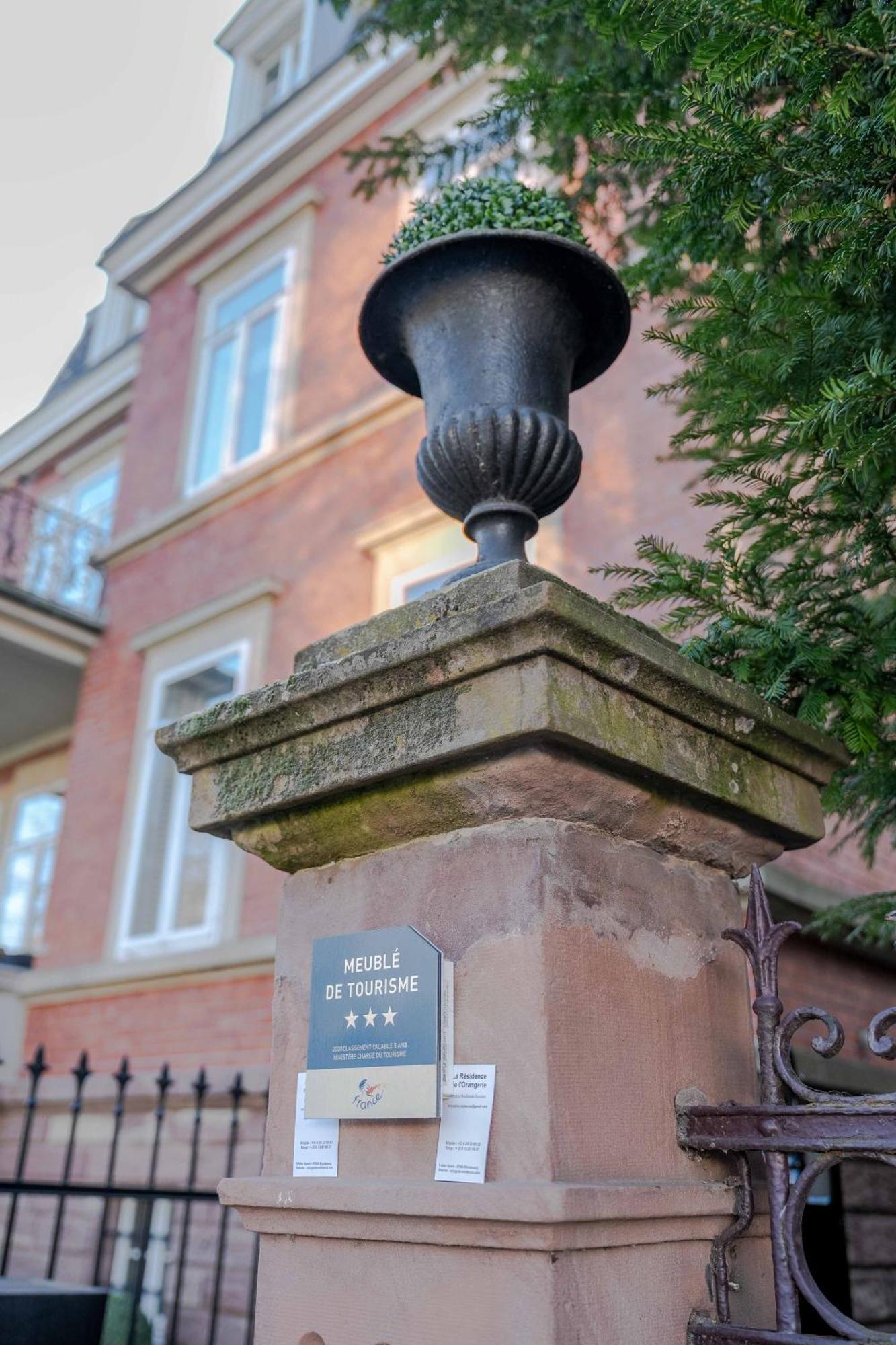 La Residence De L'Orangerie Straßburg Exterior foto